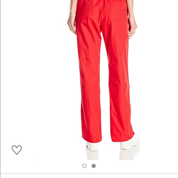 Cherokee Red Flare Scrub pants nursing - Picture 2 of 2